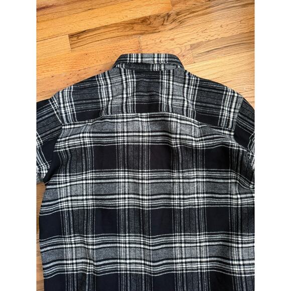 la paz thick flannel shirt/overshirt medium oversized - Picture 4 of 4